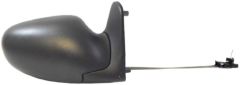 LTI TX4 2006-2010 Manual (Cable Toggle) Black Wing Mirror Unit Driver Side