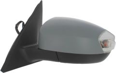 Ford S-Max 2006-2010 Electric Heated (8-Hole Connector) Primed (Suitable for Painting) Wing Mirror Unit Passenger Side