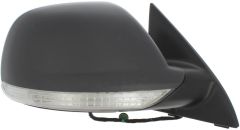 Volkswagen Touareg 2007-2010 Electric Heated Power Folding Primed (Suitable for Painting) Wing Mirror Unit Driver Side