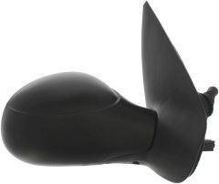 Peugeot 206 2003-2009 Manual (Cable Toggle) Black Wing Mirror Unit Driver Side