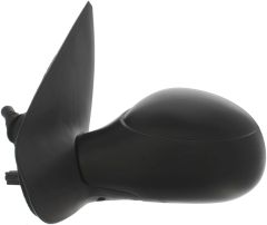 Peugeot 206 2003-2009 Manual (Cable Toggle) Black Wing Mirror Unit Passenger Side
