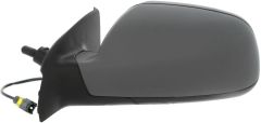 Peugeot 307 2005-2008 Manual (Cable Toggle) Primed (Suitable for Painting) Wing Mirror Unit Passenger Side