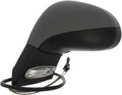 Peugeot 207 2006-2009 Manual (Cable Toggle) Primed (Suitable for Painting) Wing Mirror Unit Passenger Side