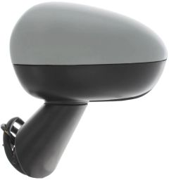Vauxhall Meriva 2010-2014 Electric Heated Primed Cover (Suitable for Painting) Black Arm Wing Mirror Unit Passenger Side