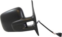 Volkswagen Transporter 2000-2003 Electric Heated Black Wing Mirror Unit Driver Side