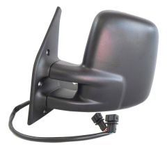 Volkswagen Transporter 1997-2000 Electric Heated Black Wing Mirror Unit Passenger Side