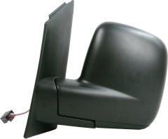 Volkswagen Caddy 2010-2015 Electric Heated Black Wing Mirror Unit Passenger Side