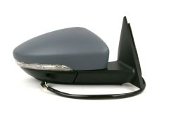 Volkswagen Beetle 2013-2016 Electric Heated Primed (Suitable for Painting) Wing Mirror Unit Driver Side