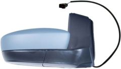 Skoda Citigo 2017-2019 Electric Heated Primed (Suitable for Painting) Wing Mirror Unit Driver Side