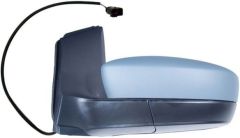 Skoda Citigo 2017-2019 Electric Heated Primed (Suitable for Painting) Wing Mirror Unit Passenger Side