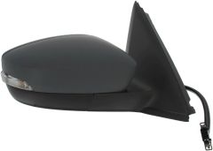 Skoda Fabia 2018-2023 Electric Heated Primed (Suitable for Painting) Wing Mirror Unit Driver Side