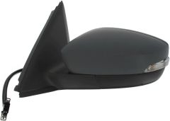 Skoda Fabia 2018-2023 Electric Heated Primed (Suitable for Painting) Wing Mirror Unit Passenger Side