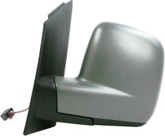Volkswagen Caddy 2015-2020 Electric Heated Primed (Suitable for Painting) Wing Mirror Unit Passenger Side