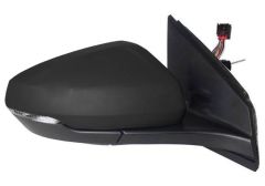 Volkswagen Polo 2017-2021 Manual (Cable Toggle) Black Wing Mirror Unit Driver Side