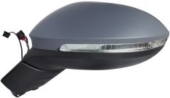 Cupra Born 2022-2024 Electric Heated Power Folding With Lane Change Assist Primed (Suitable for Painting) Wing Mirror Unit Passenger Side