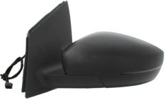 Volkswagen Polo 2009-2013 Manual (Cable Toggle) (Black Connector) Black Wing Mirror Unit Passenger Side