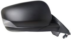 Nissan Townstar 2022-2026 Electric Heated (Bulb Indicator) Black Wing Mirror Unit Driver Side