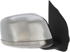 Nissan Navara 2010-2016 Electric With Indicator Chrome Wing Mirror Unit Driver Side