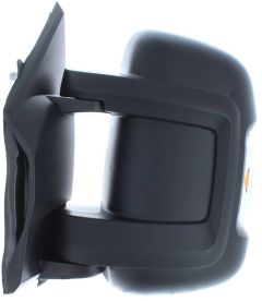 Citroen Relay 2014-2023 Electric Heated Short Arm 16w Indicator Black Wing Mirror Unit Passenger Side