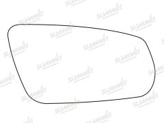 Ford Mustang 2009-2014 Clear Convex Stick On Wing Mirror Glass Driver Side