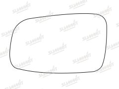 Citroen ZX 1991-1998 Clear Convex Stick On Wing Mirror Glass Passenger Side