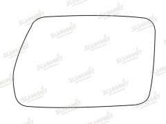 Citroen XM 1989-1994 Clear Convex Stick On Wing Mirror Glass Driver Side
