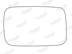 Ford Scorpio 1985-1989 Clear Convex Stick On Wing Mirror Glass Driver Side