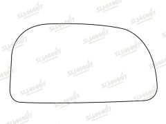 Mitsubishi Space Star 1999-2005 Clear Convex Stick On Wing Mirror Glass Driver Side