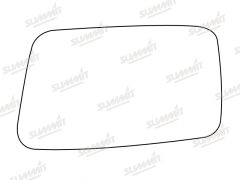 Citroen AX 1986-1998 Clear Convex Stick On Wing Mirror Glass Passenger Side