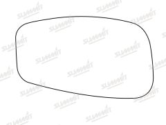 Lancia Musa 2004-2009 Clear Convex Stick On Wing Mirror Glass Passenger Side