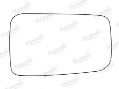 Fiat Tempra 1990-1995 Clear Convex Stick On Wing Mirror Glass Passenger Side