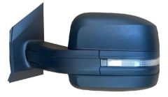 MAN TGE 2017-2025 Electric Heated Long Arm Black Wing Mirror Unit Passenger Side