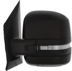 MAN TGE 2017-2025 Manual Short Arm Black Wing Mirror Unit Passenger Side