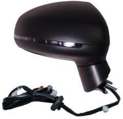 Audi A1 2010-2015 Electric Heated Black Wing Mirror Unit Driver Side