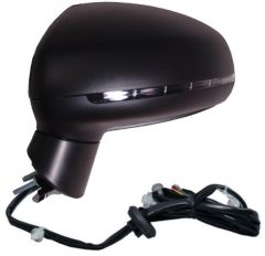 Audi A1 2010-2015 Electric Heated Black Wing Mirror Unit Passenger Side