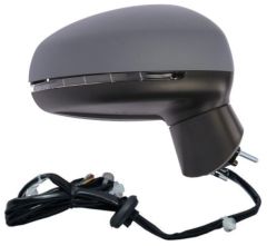 Audi A1 2012-2015 Electric Heated Primed (Suitable for Painting) Wing Mirror Unit Driver Side