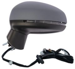 Audi A1 2010-2015 Electric Heated Primed (Suitable for Painting) Wing Mirror Unit Passenger Side