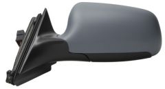 Audi S3 2002-2003 Electric Heated Primed (Suitable for Painting) Wing Mirror Unit Passenger Side