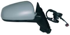 Audi A3 2004-2008 Electric Heated Power Folding Primed (Suitable for Painting) Wing Mirror Unit Driver Side
