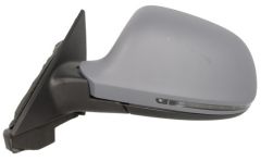 Audi A3 2008-2010 Electric Heated Primed (Suitable for Painting) Wing Mirror Unit Passenger Side