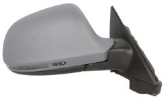 Audi A3 2008-2010 Electric Heated Power Folding Primed (Suitable for Painting) Wing Mirror Unit Driver Side