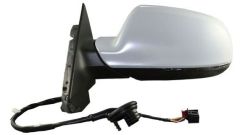 Audi A3 2010-2012 Electric Heated Power Folding Primed (Suitable for Painting) Wing Mirror Unit Passenger Side