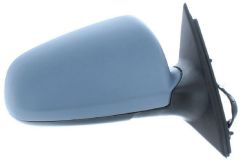 Audi A4 2001-2004 Electric Heated Power Folding Primed (Suitable for Painting) Wing Mirror Unit Driver Side