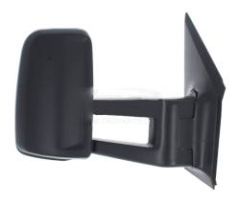 Mercedes-Benz Sprinter 2006-2014 Manual Long Arm Black Wing Mirror Unit Driver Side