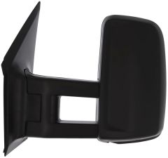 Mercedes-Benz Sprinter 2006-2014 Manual Long Arm Black Wing Mirror Unit Passenger Side