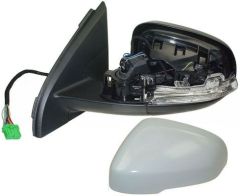 Volvo V60 2015-2018 Electric Heated Power Folding With Memory Primed (Suitable for Painting) Wing Mirror Unit Passenger Side