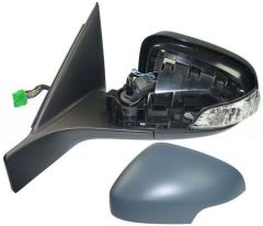 Volvo V70 2007-2011 Electric Heated Primed (Suitable for Painting) Wing Mirror Unit Passenger Side