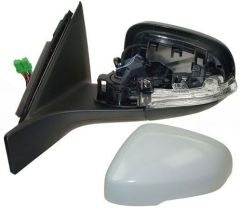 Volvo V70 2011-2016 Electric Heated Primed (Suitable for Painting) Wing Mirror Unit Passenger Side