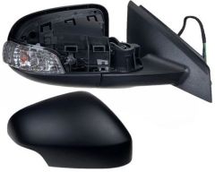 Volvo V40 2013-2016 Electric Heated Primed (Suitable for Painting) Wing Mirror Unit Driver Side