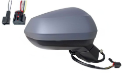 Audi SQ2 2017-2021 Electric Heated Power Folding Primed (Suitable For Painting) Wing Mirror Unit Driver Side